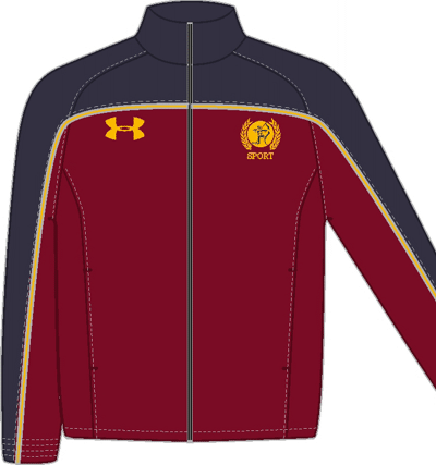CARDIFF MET SPORT TRACKSUIT TOP 