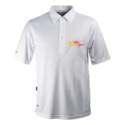 SPORT WALES WHITE POLO TECH